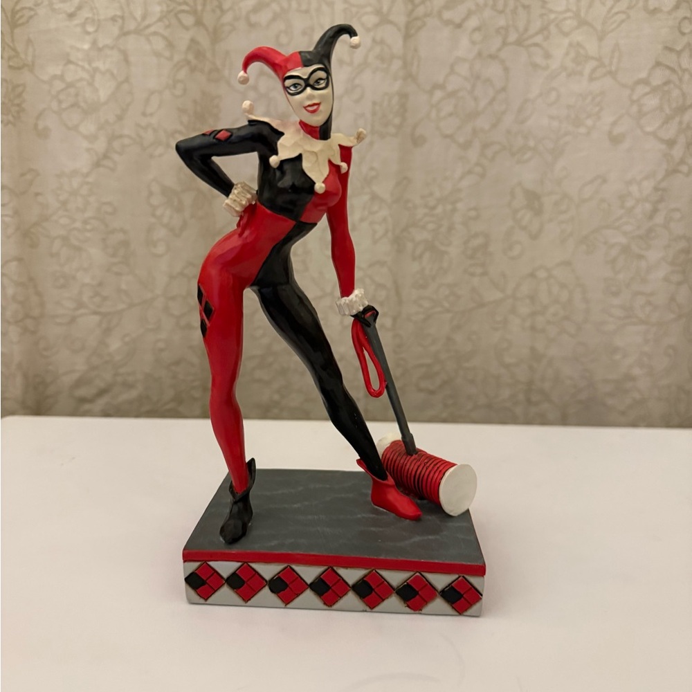 DC Jim Shore Figurine with Red and Black Accents